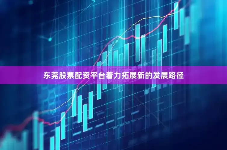 东莞股票配资平台着力拓展新的发展路径