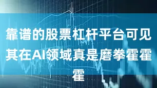 靠谱的股票杠杆平台可见其在AI领域真是磨拳霍霍